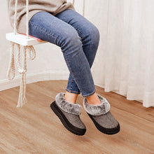 Women's Fluffy Ankle Bootie Slippers