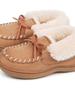 Kids' Unisex Fuzzy Moccasin Slippers