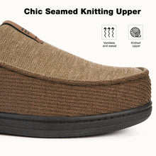 Men's Moc Slippers with Removable Insole