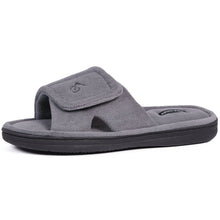 Men's Open Toe Slippers-Grey