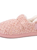 Women's Chenille Ankle Bootie Slippers-Pink