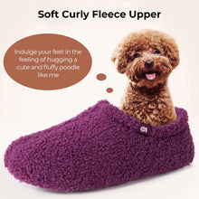 Women's Fuzzy Curly Fur House Shoes