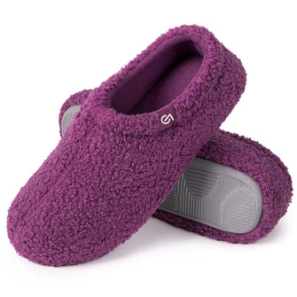 Women's Fuzzy Curly Fur House Shoes