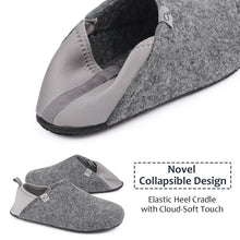 Men's Micro Wool Felt Slipper with Removable Sole